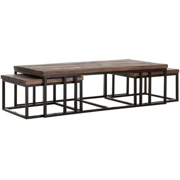 DTP Home Timber Set van 3 Salontafels