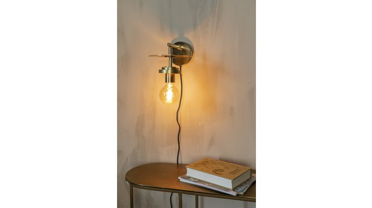 Dutchbone Aden Brass Wandlamp