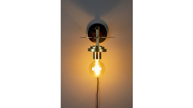 Dutchbone Aden Brass Wandlamp