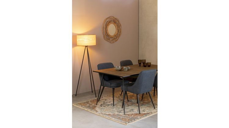 Dutchbone Amori Blue Vloerkleed