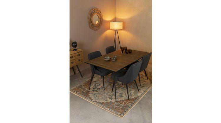 Dutchbone Amori Blue Vloerkleed