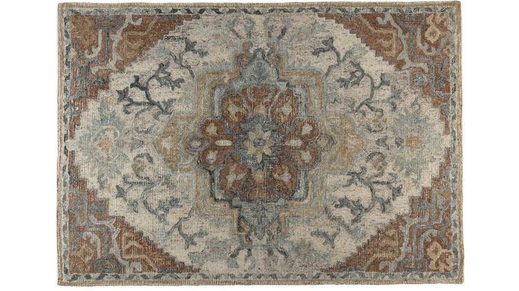 Dutchbone Amori Blue Vloerkleed