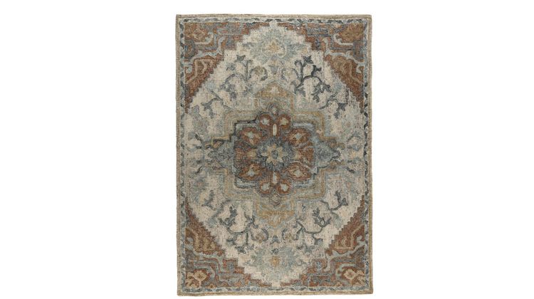 Dutchbone Amori Blue Vloerkleed