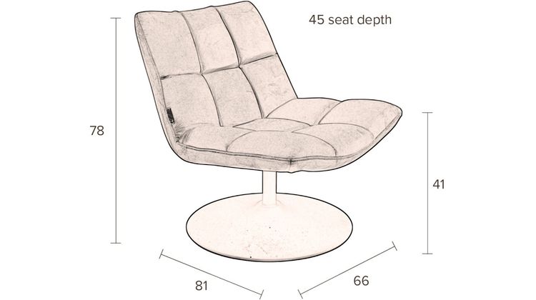 Dutchbone Bar Fauteuil
