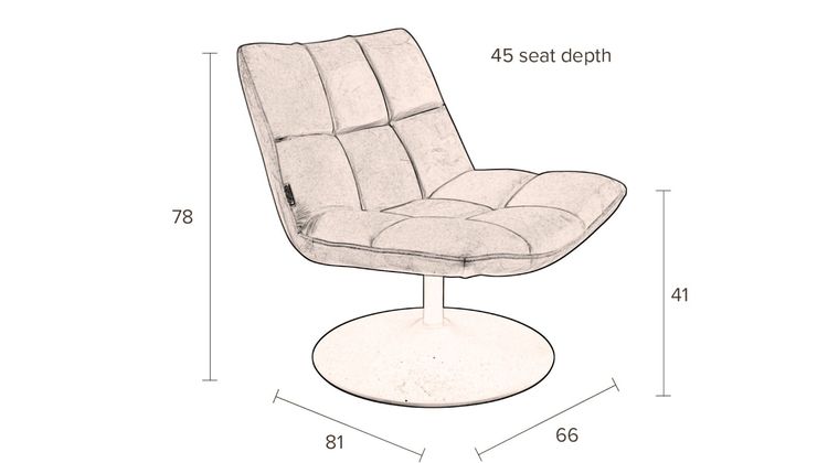 Dutchbone Bar Fauteuil
