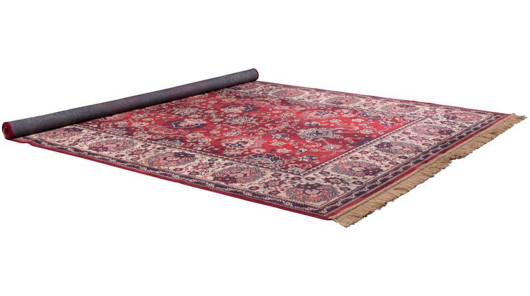Dutchbone Bid Old Red Vloerkleed