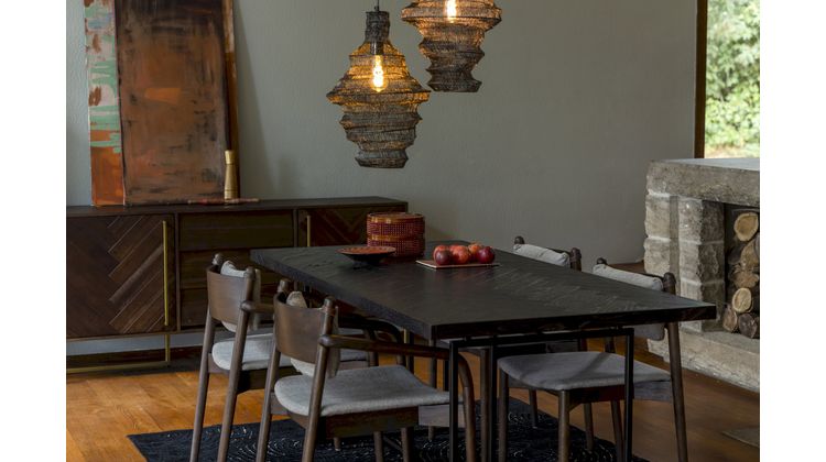 Dutchbone Class Black Eettafel