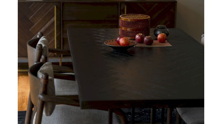 Dutchbone Class Black Eettafel