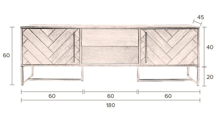 Dutchbone Class Dressoir