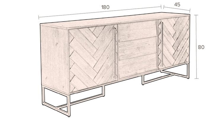 Dutchbone Class High Dressoir