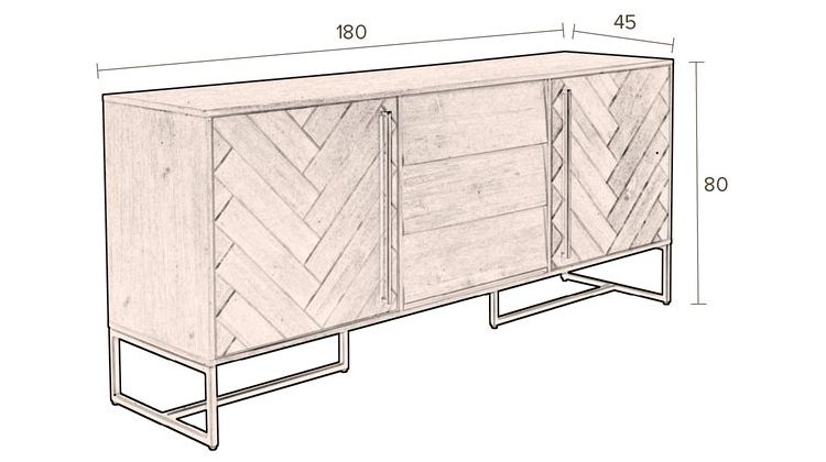 Dutchbone Class High Dressoir