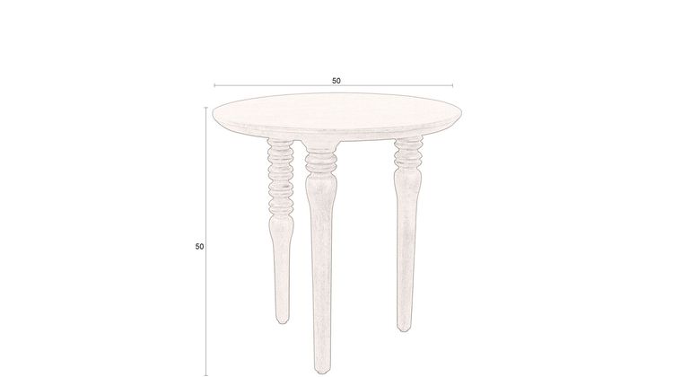 Dutchbone Cove Bijzettafel