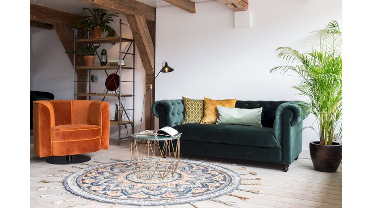 Dutchbone Flower Fauteuil