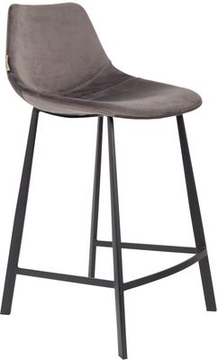 Franky Velvet Counter stoel