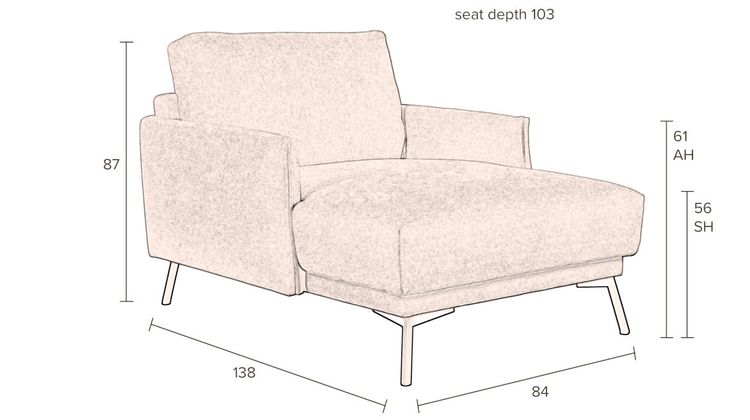 Dutchbone Harper Fauteuil