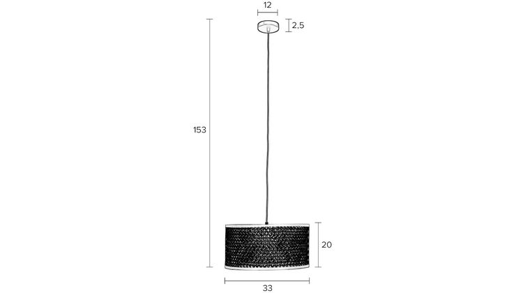 Dutchbone Isla Hanglamp