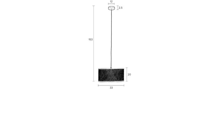 Dutchbone Isla Hanglamp