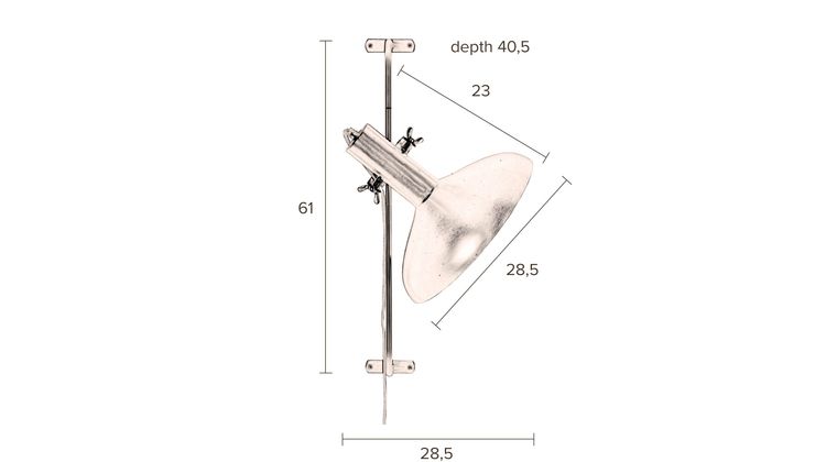 Dutchbone Karish Wandlamp