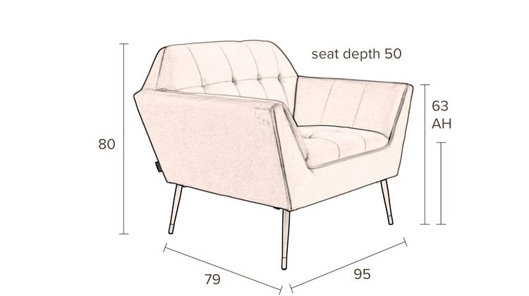 Dutchbone Kate Fauteuil