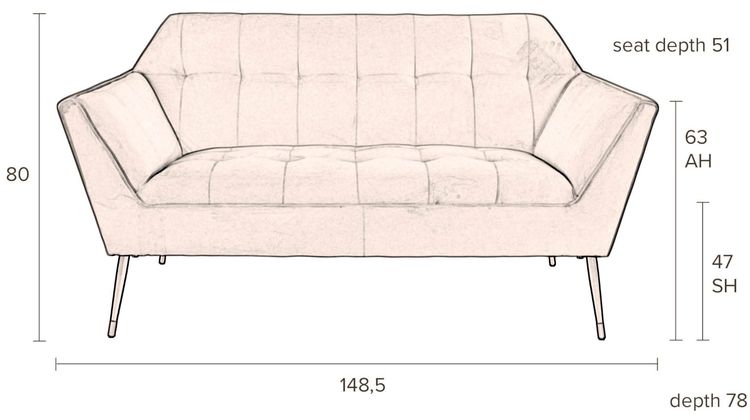 Dutchbone Kate Sofa