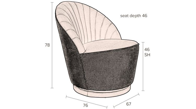 Dutchbone Madison Fauteuil