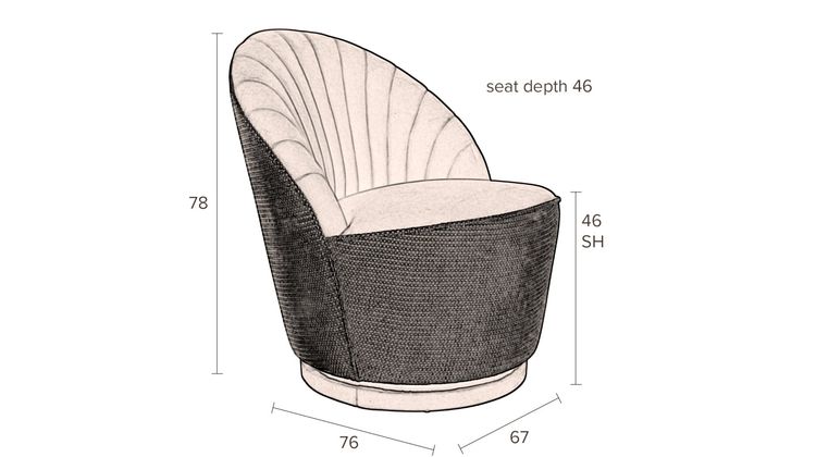 Dutchbone Madison Fauteuil