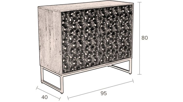 Dutchbone Meena Dressoir