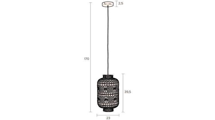 Dutchbone Ming Hanglamp