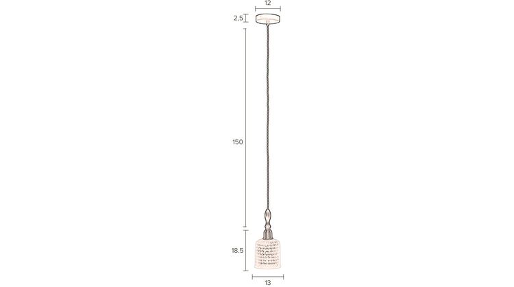 Dutchbone Poppy Hanglamp