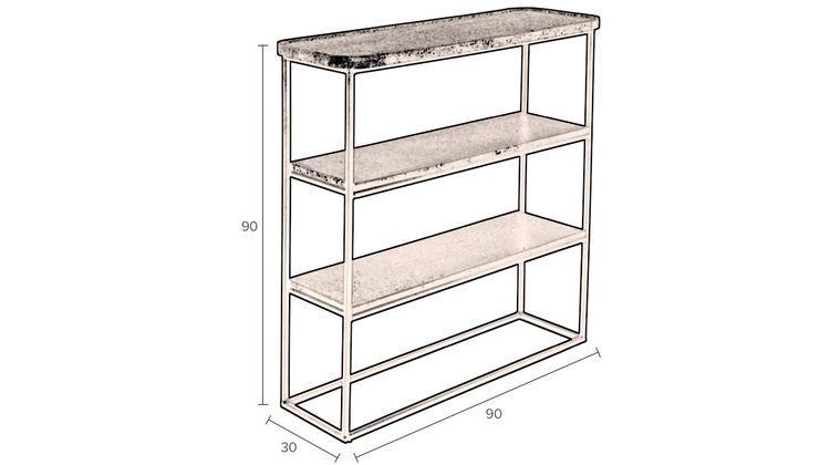 Dutchbone Winston Wandtafel