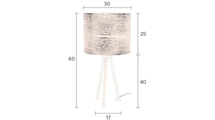 Dutchbone Woodland Tafellamp