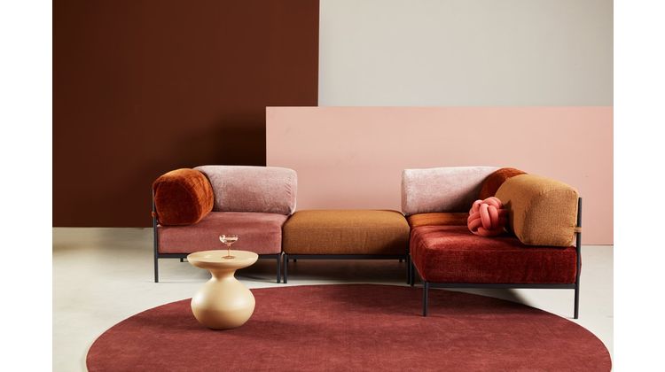 Eijerkamp Collectie Brass Elementenbank