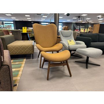 Eijerkamp Collectie Conversation Outlet Fauteuil + Hocker