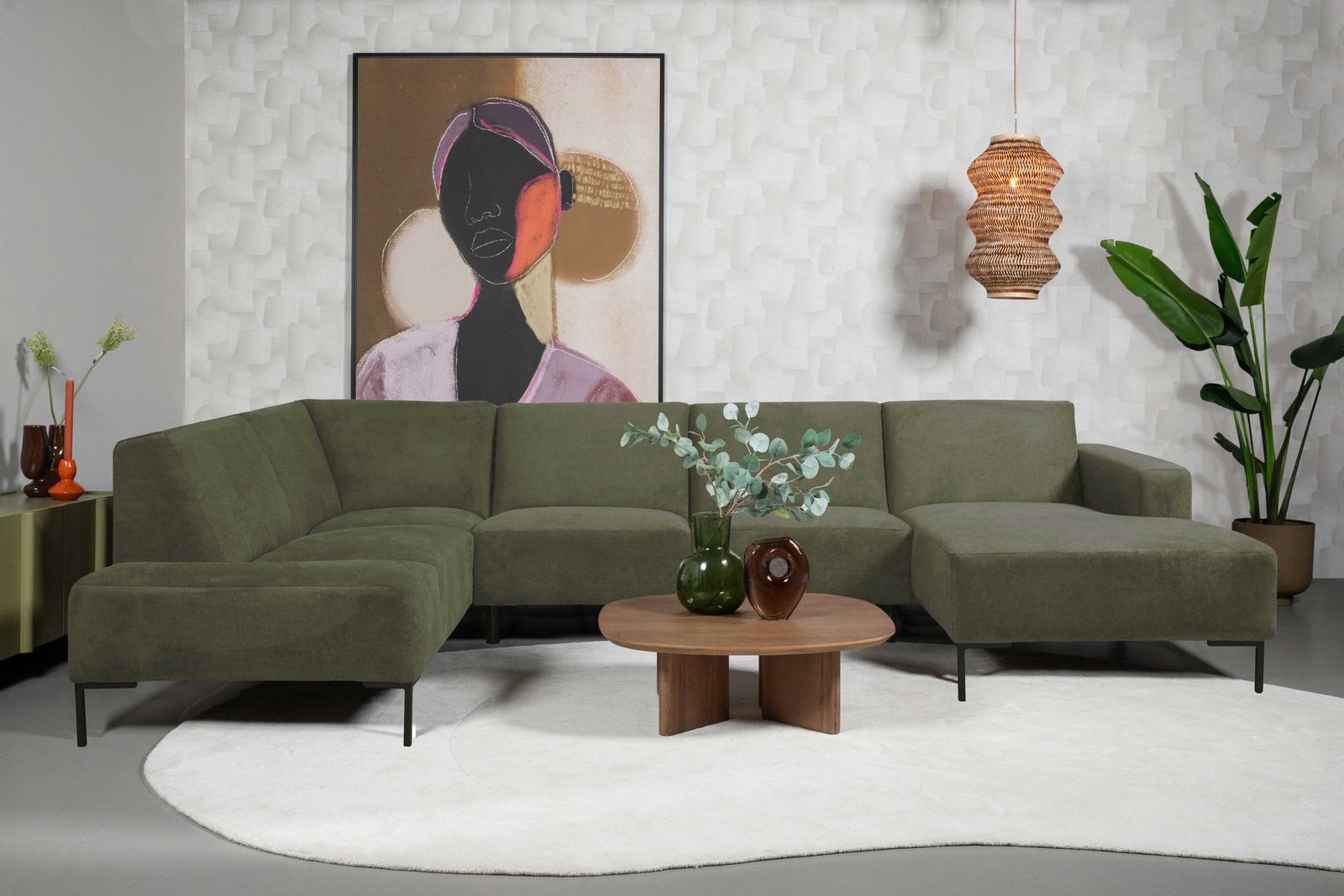 Eijerkamp Collectie Dave Links Hoekbank