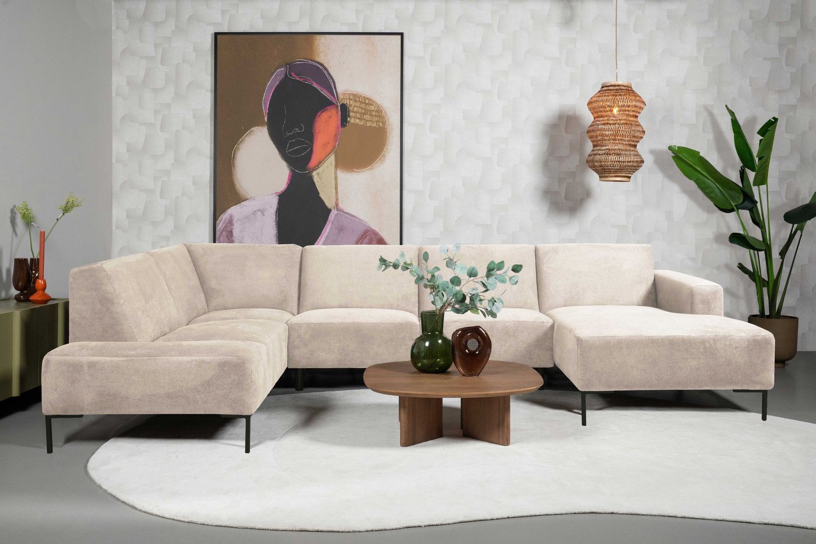 Eijerkamp Collectie Dave Links Hoekbank