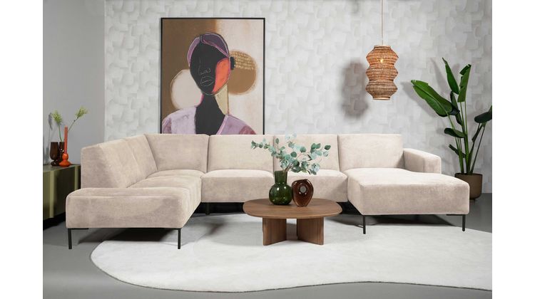 Eijerkamp Collectie Dave Links Hoekbank