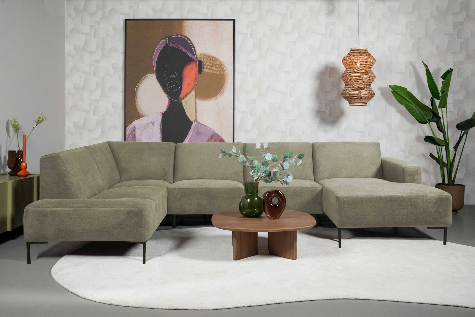 Eijerkamp Collectie Dave Links Hoekbank