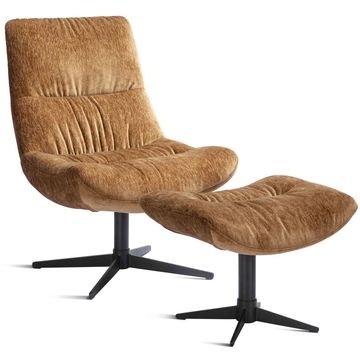 Eijerkamp Collectie Dex Fauteuil + Hocker