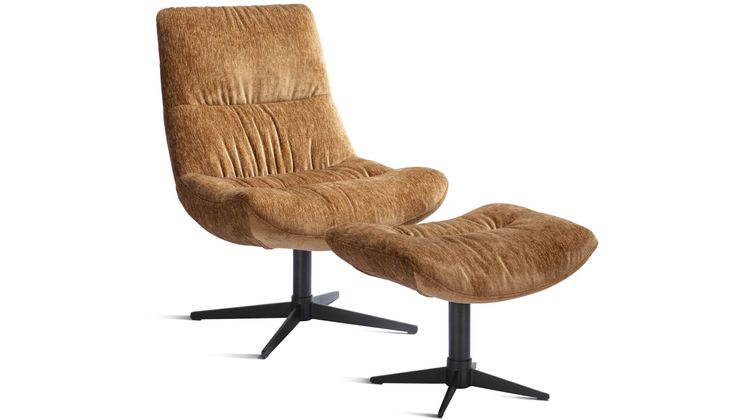 Eijerkamp Collectie Dex Fauteuil + Hocker