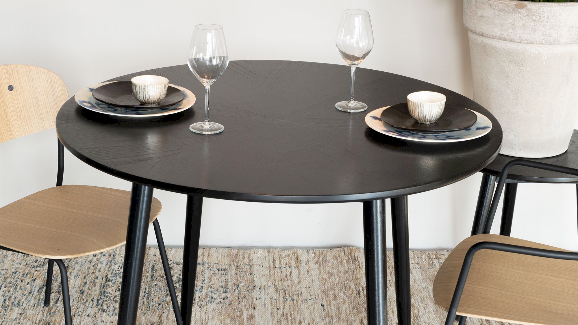 Eijerkamp Collectie Fabio Eettafel Black | Eijerkamp Wonen