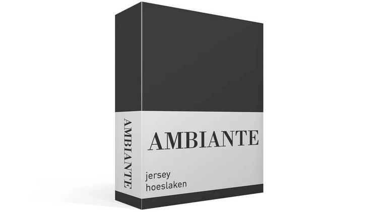 Eijerkamp Collectie Jersey Antraciet Hoeslaken