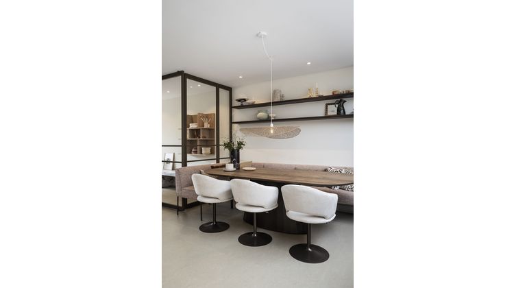 Eijerkamp Collectie Nonna Trompetvoet Eetkamerstoel