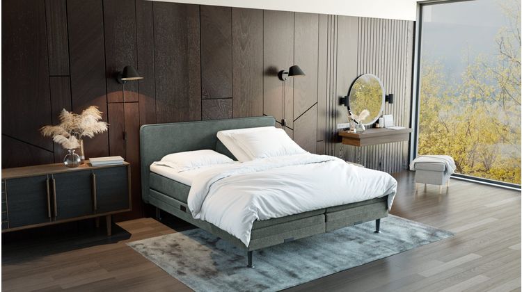 Eijerkamp Collectie Rayn V350 Dark Grey Boxspring