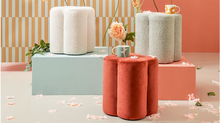 Eijerkamp Collectie Spring Poef