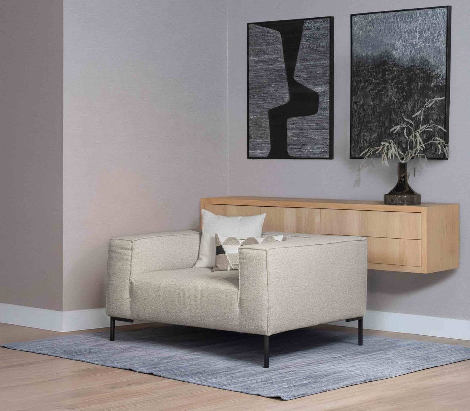 Eijerkamp Collectie Square Fauteuil
