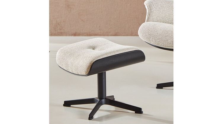 Eijerkamp Collectie Time-Out Beige Relaxfauteuil + Hocker