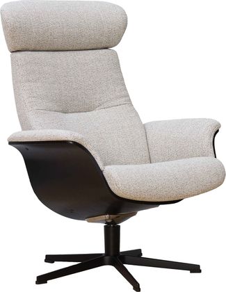 Eijerkamp Collectie Time-Out Beige Relaxfauteuil + Hocker