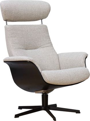 Eijerkamp Collectie Time-Out Beige Relaxfauteuil + Hocker