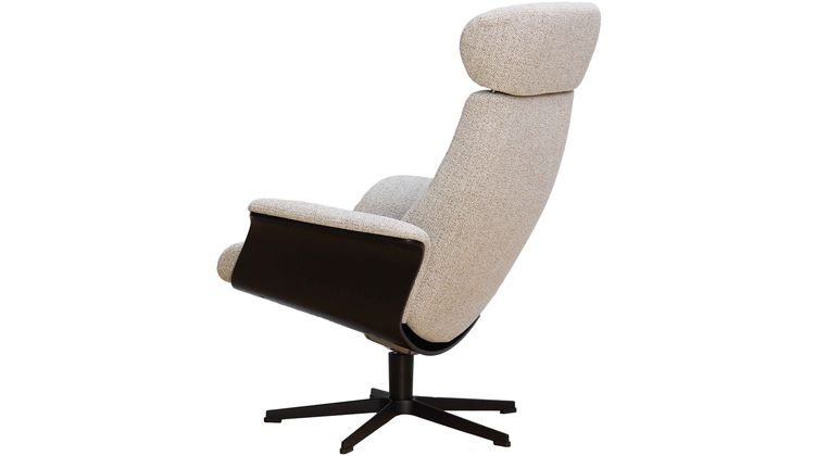Eijerkamp Collectie Time-Out Beige Relaxfauteuil + Hocker