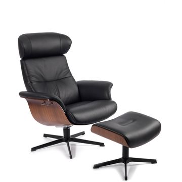 Eijerkamp Collectie Time Out Hoog Relaxfauteuil + Hocker